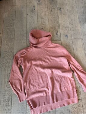 Loft Turtleneck Sweater in Dusty Rose - Women's Cozy Knit